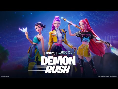 KPop Demon Hunters arrive in Fortnite!
