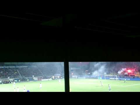 SC Cambuur 4-3 Vitesse (12-4-14) - Sfeer na de 4-3, Fakkel, 12e Man