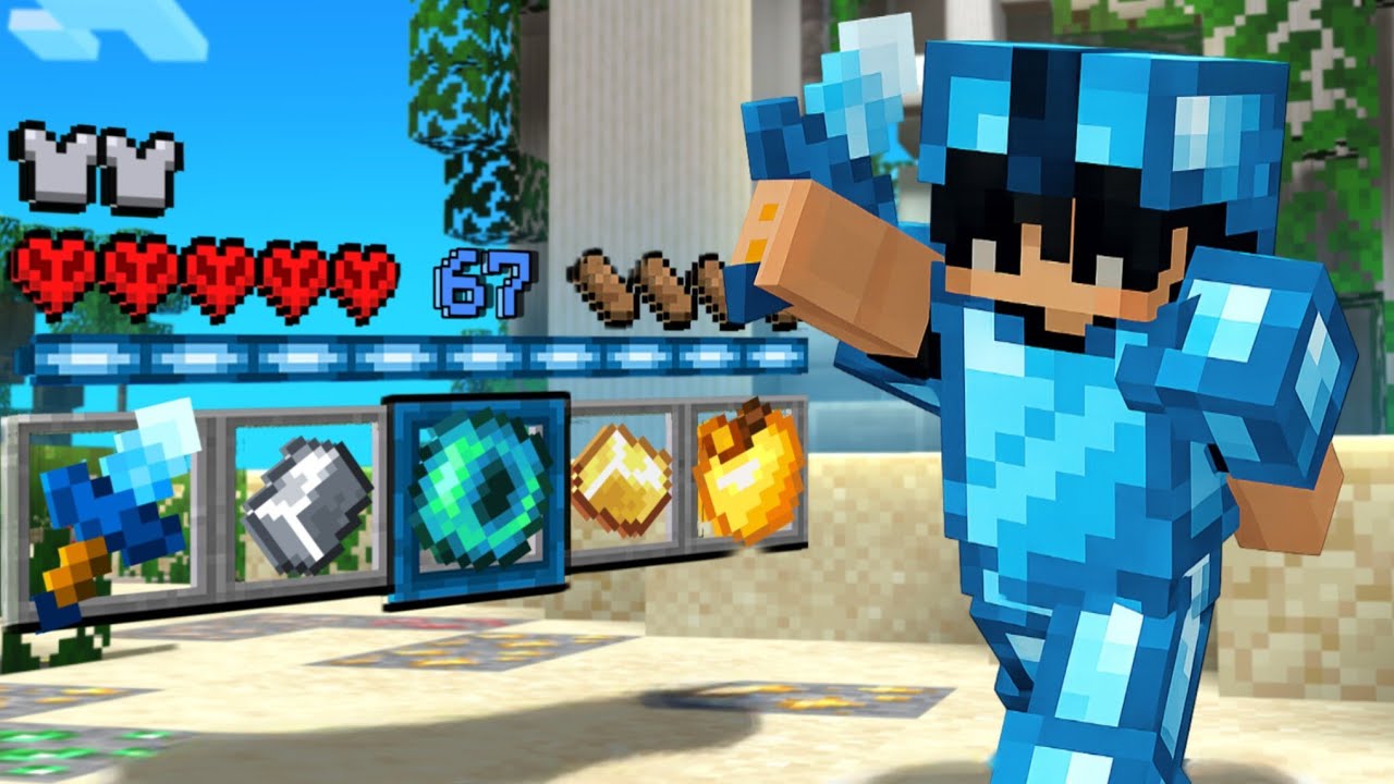 ItsEhsanYT 1k Minecraft texture pack preview