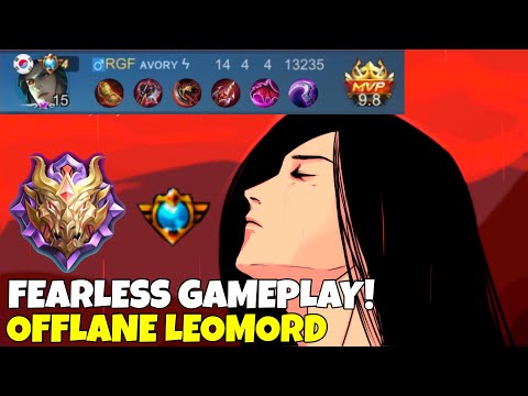 Fearless Gameplay! Offlane Leomord - Avory | MLBB