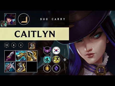 Caitlyn ADC vs Ashe - KR Master Patch 26.01