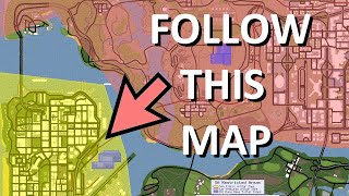 How to fly across the map and not get a Wanted Level (very beginning of the game) - GTA San Andreas