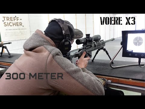Voere X3 (.300 win mag) // Schusstest 300 Meter & erste Eindrücke