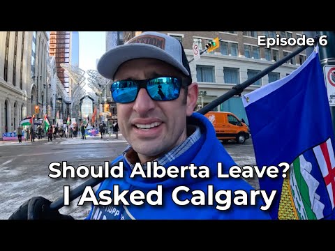 I Asked People About Alberta Independence in Downtown Calgary
