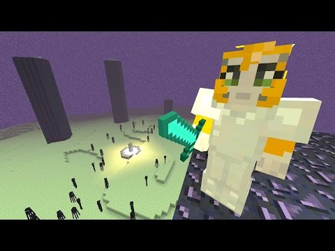 Minecraft Xbox - Sky Den - BATTLE TIME! (89)