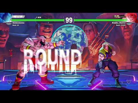 Street Fighter V: Daigo Umehara (Zangief) vs. Kimbo_Henry (Nash) (1/3)