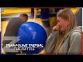 MARIJE SCHAKELT RON UIT TIJDENS TRAINING!? | The Battle Trampoline Trefbal | Zappsport