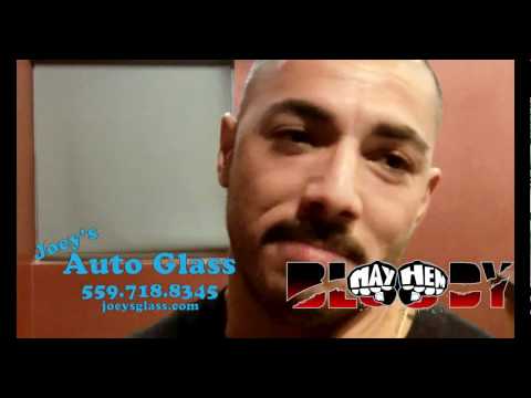 Tony Llamas After Submitting Sergio Quinones At TPF 7