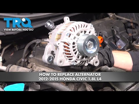 How to Replace the Alternator on a 2012-2015 Honda Civic (Step-by-Step