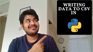 How to write data to CSV files with Python?