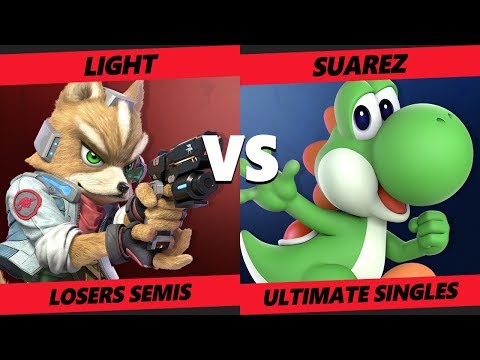 Smash at the Paramount SSBU - Rogue | Light (Fox) Vs. MTS | Suarez (Yoshi) Smash Ultimate L. Semis
