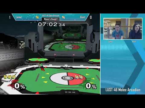 LUST 46 Open - Lama (Sheik/Fox) vs blast (Blue Fox) - WR2