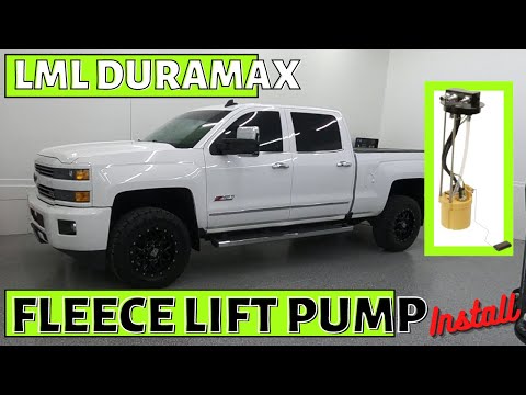 Fleece Lift Pump Install LML Duramax #uintagarage #Duramax #LML