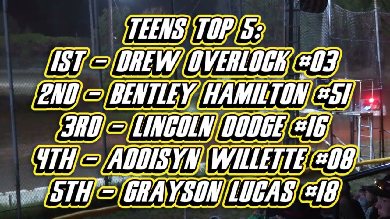 Unity Raceway Championship Weekend Saturday Videos 9/19/26