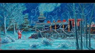 CHRISTMAS "Old Toy Trains"