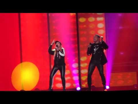 ESCKAZ in Kyiv: Valentina Monetta and Jimmie Wilson  (San Marino) 2nd Rehearsal Sprit of the Night