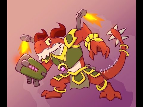 Paladins. Нарезка моментов на персонаже Drogoz.