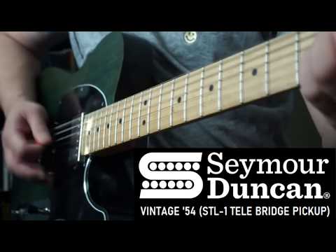 Seymour Duncan STL-1 Vintage '54 Tele Bridge Pickup 2010s - Black image 6