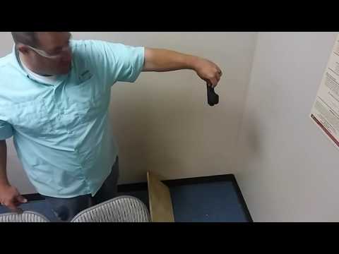 Drop test a sig p320 yes it goes BANG!! 1st time on carpet!