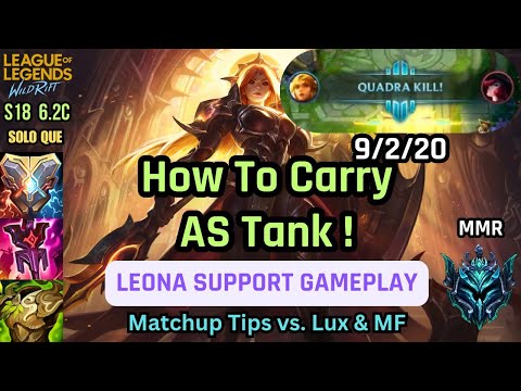 Wild Rift – Leona Support Guide 2025 | How To Dominate Low Elo | Build, Runes & Gameplay