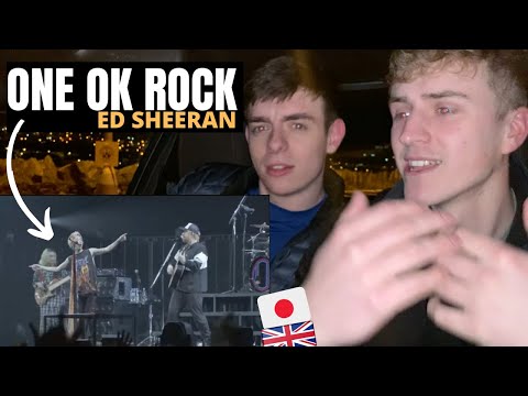 Well I never... | ONE OK ROCK & ED SHEERAN - Shape of You (YOKOHAMA STADIUM) | GILLTYYY REACT
