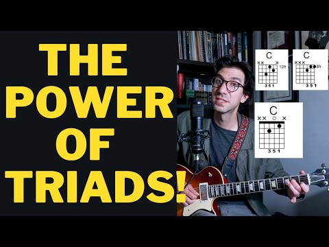 How to Use TRIADS on Guitar!