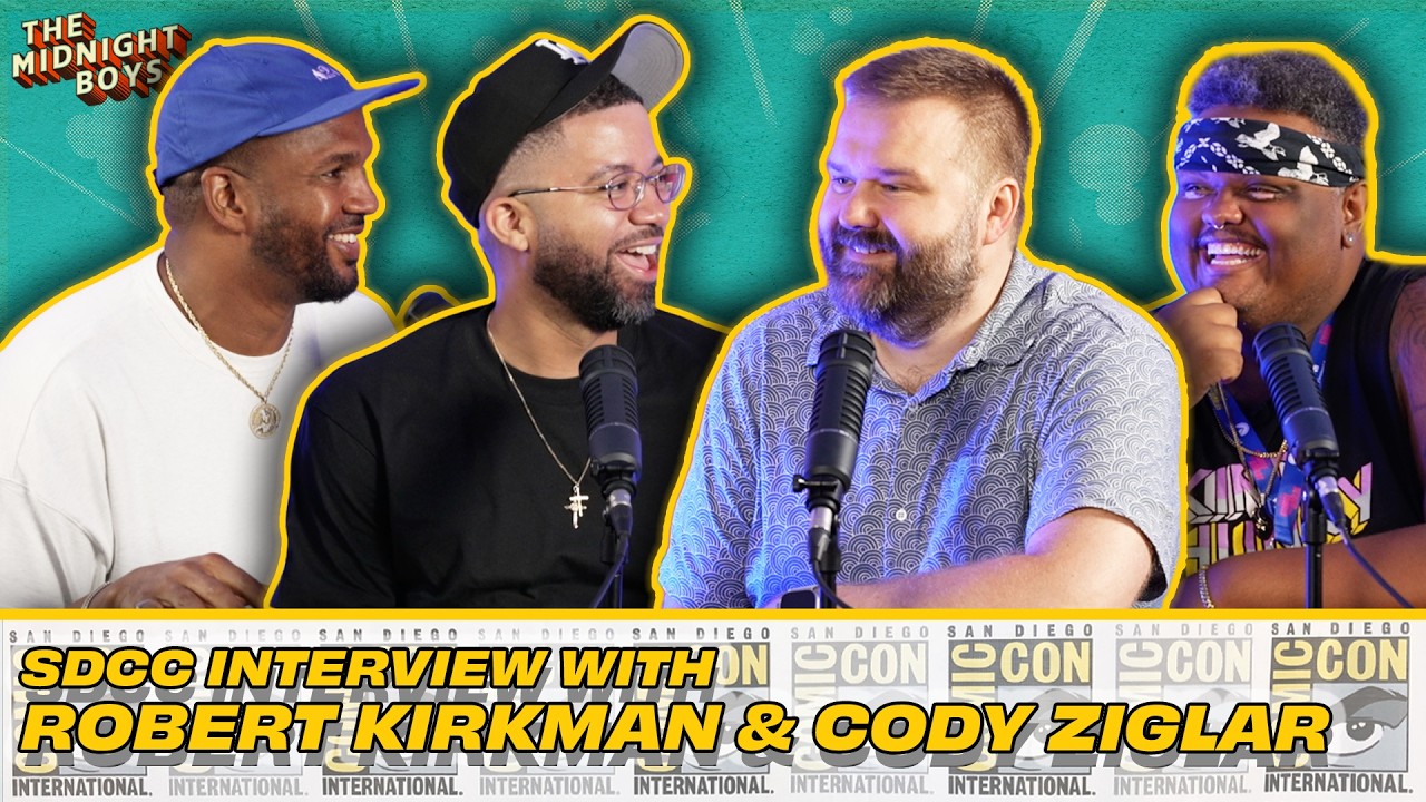 Robert Kirkman and Cody Ziglar at Comic-Con 2026 | The Midnight Boys