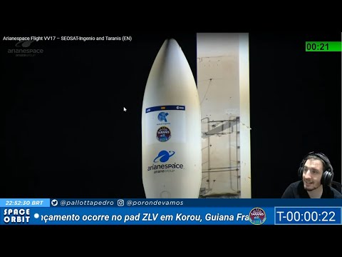 LANÇAMENTO DO FOGUETE VEGA FALHOU - MISSÃO VV16 SEOSAT -