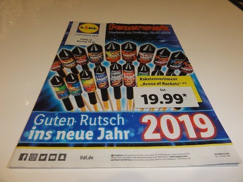 Silvester Feuerwerk Prospekt 2018/2019 LIDL | ALDI | NETTO TheOftlerer