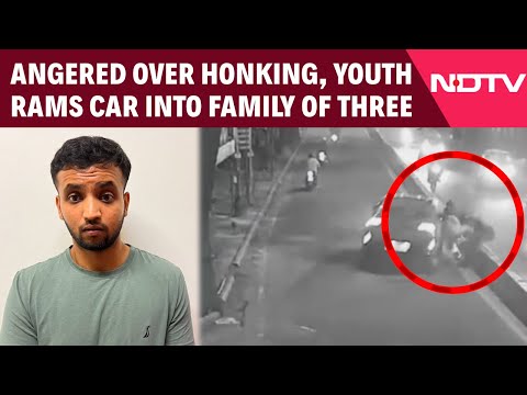 Bengaluru News | Angered Over Honking, Youth Rams Car Into Family Of Three In Bengaluru