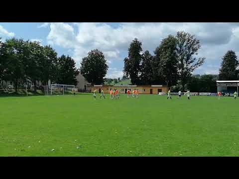 Juniorzy: Sparing #2 Dynovia - Górnik /bramka Rafała Żaczka