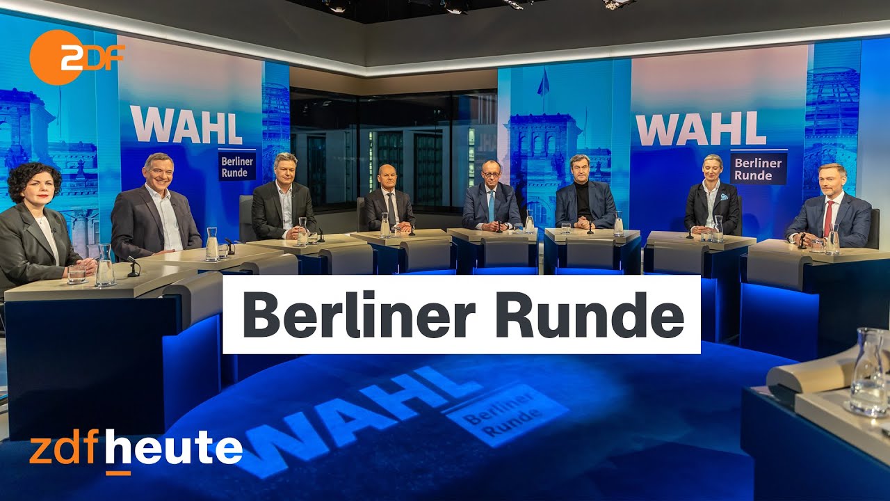 Merz, Scholz, Weidel, Habeck und die weiteren Spitzenkandidaten zum Ausgang der Bundestagswahl
