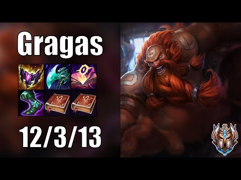 Gragas vs Elise JUNGLE - Patch 13.4 euw1 CHALLENGER