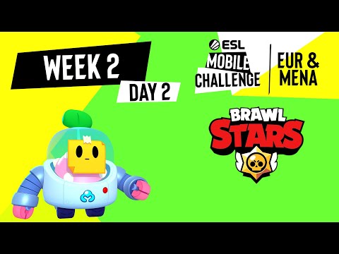 EUR/MENA Brawl Stars | Week 2 Day 2 | ESL Mobile Challenge Spring 2021