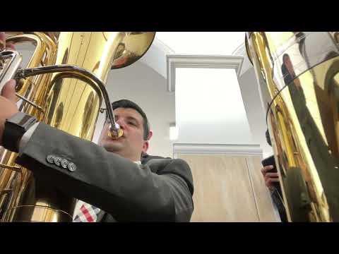 Ensaio Cabreúva hino 95 VINDE OH BENDITOS DE MEU PAI hinário 5 - TUBAS 26.12.2021