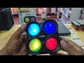 Flame Light GTS-1835 Rechargeable Bluetooth Speaker with Colorful Lights USB Flash Drive SD FM RE...