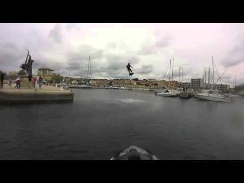 Hoverboard World Record on Flyboard Air by Franky Zapata Official Video