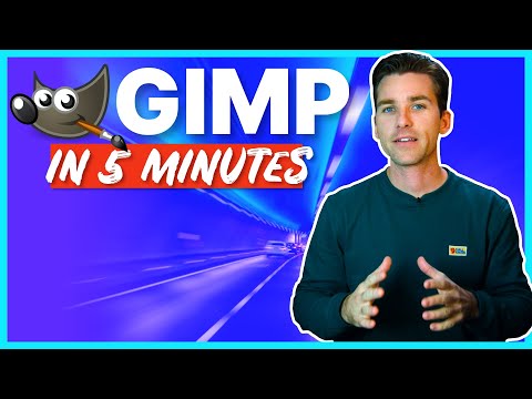 Learn GIMP in 5 Minutes: POWERFUL Free Photo Editor