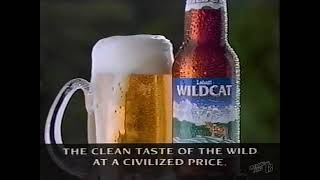 Labatt Wildcat Beer Commercial 1993