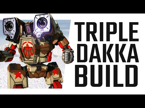 Triple DAKKA Build - Hunchback IIC - Mechwarrior Online The Daily Dose #1219