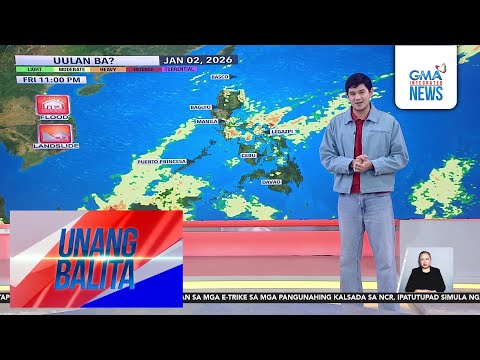 Weather update as of 6 AM (January 2, 2026) | Unang Balita