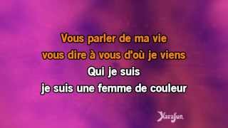 Karaoké Femme de couleur - Shy&#39;m *