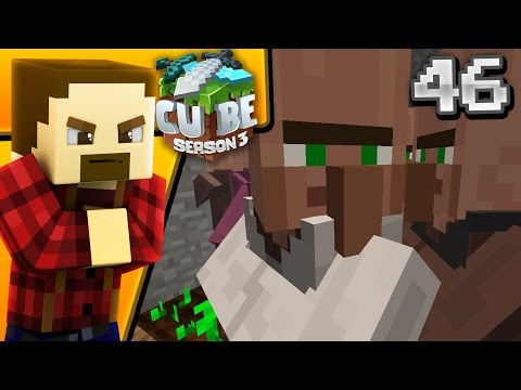 THE MAGIC VILLAGER MAKES A DELIVERY!! | Minecraft Cube Civil War #46