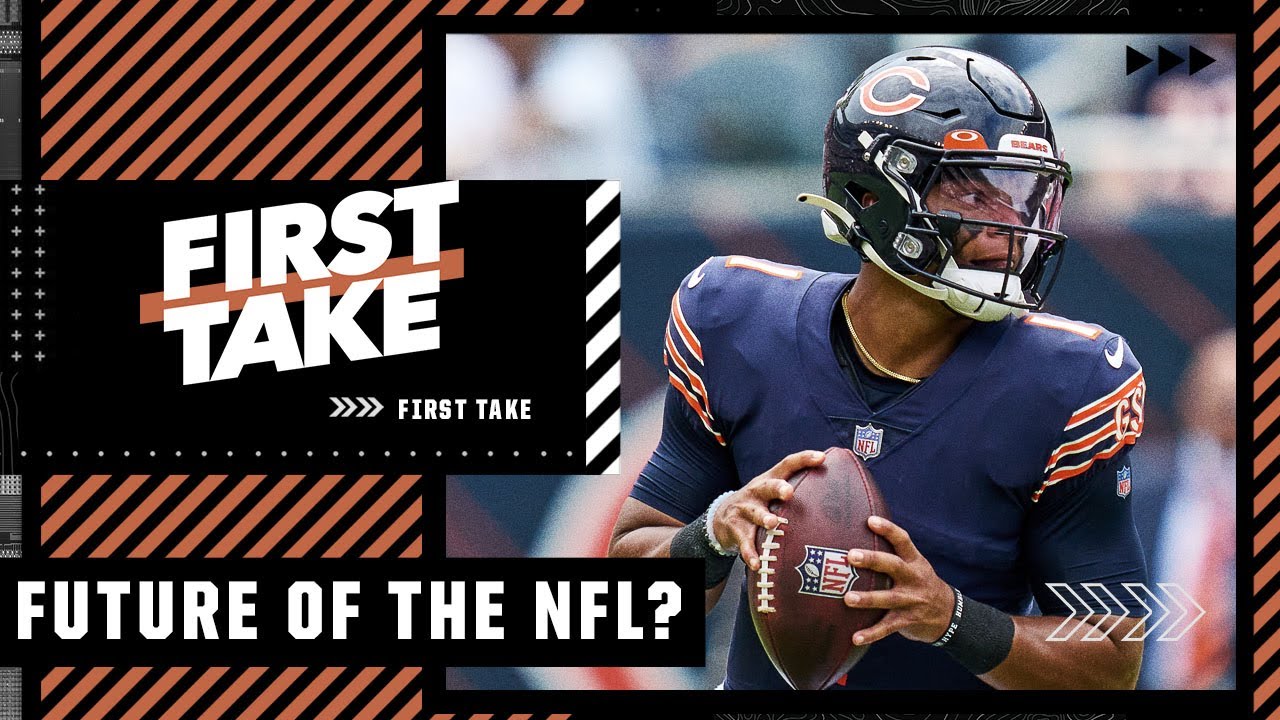 Sam Acho calls Justin Fields & Trey Lance the future of the NFL | First Take