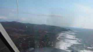 preview picture of video 'Ercoupe, landing at Siletz Bay airport on Oregon Coast.'