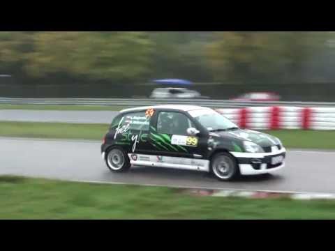 Ł. Majerski / G. Satława - Renault Clio Sport - SuperOES 10 Runda  Tor Kielce 17-10-2015