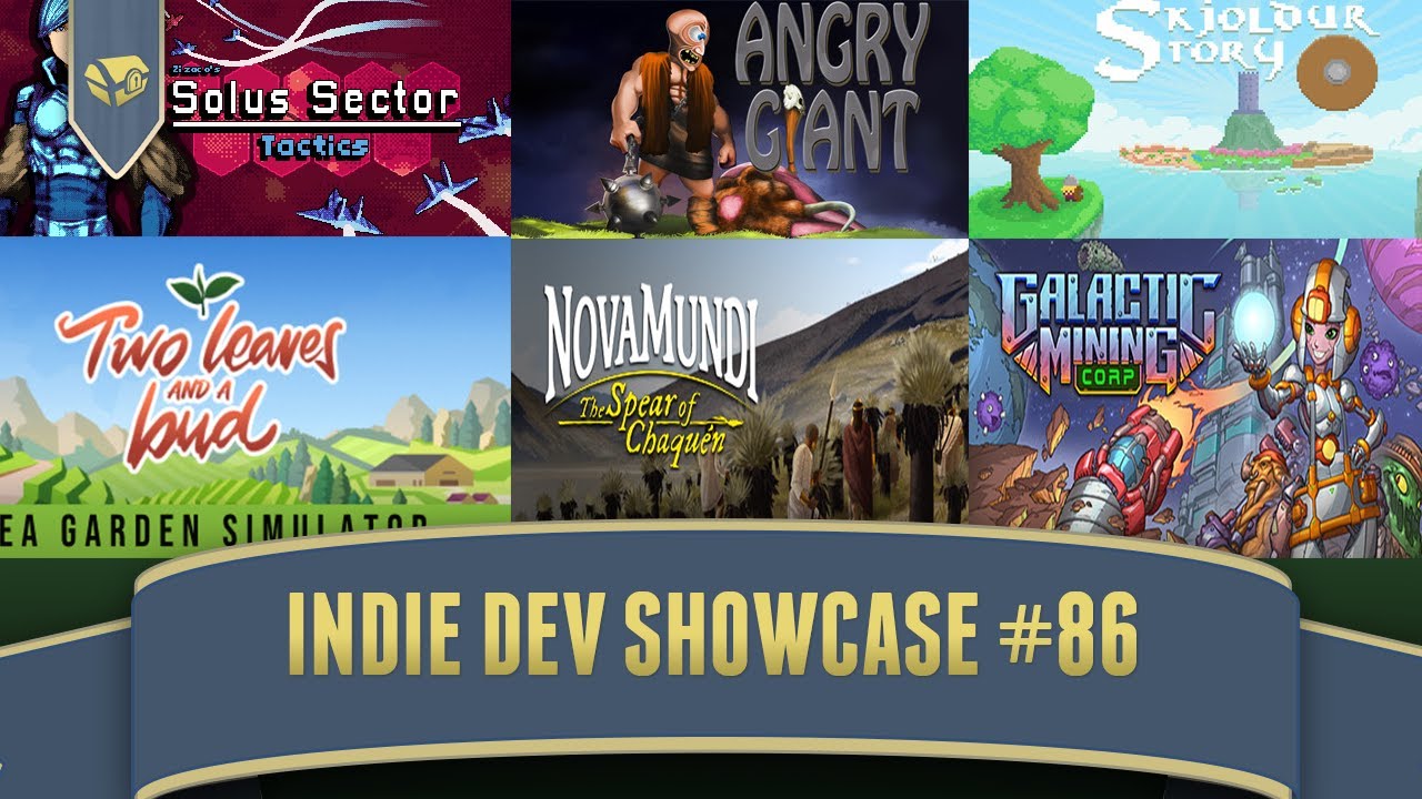 Indie Dev Showcase #86 | Solus Sector,  Skjoldur story, Two Leaves, Novamundi, Galactic Mining Corp