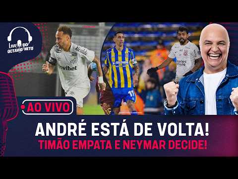 AO VIVO: CORINTHIANS EMPATE COM O ROSARIO; NEYMAR DECIDE EM VIRADA DO SANTOS; BOTAFOGO TOMA 6