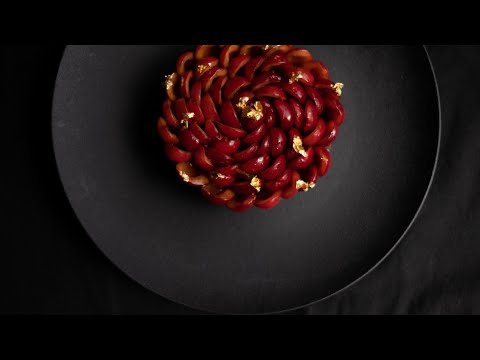 Indian Cherry and Madagascar Chocolate Tart!