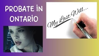 PROBATE FEES IN ONTARIO CALCULATOR - SMITH ESTATE TRUSTEE